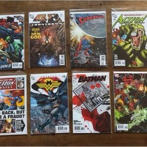 8 AC and DC Comics Action